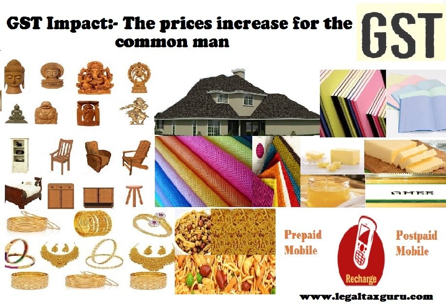 GST Impact: The prices increase for the common man