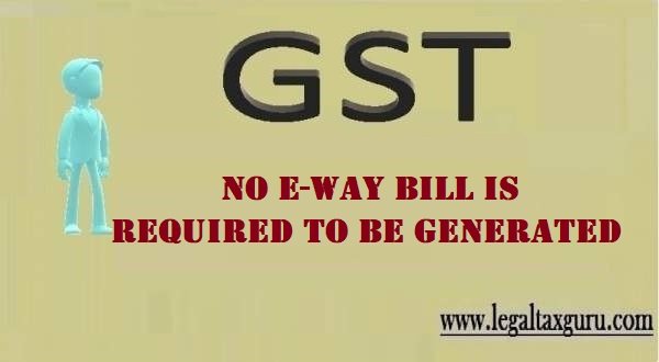 Exceptions to e-way bill requirement ? || Goods of Transport for which E-Way Bill is not required (CGST Rules) || CGST Rules rule 138 (14)