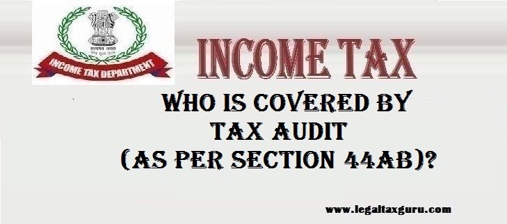 Who is covered by tax audit (As per Section 44AB)? ||Tax Audit Applicability ||Work-in progress does not constitute ‘Turnover/Gross sales’ within the meaning of section 44AB of Income tax ||Section 44AB of income tax applicable to only business Income